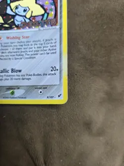 Pokemon Jirachi EX Holo Rare Basic Card 60 HP 9/107 Deoxys 2005 English - Image 3
