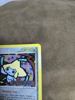 Pokemon Jirachi EX Holo Rare Basic Card 60 HP 9/107 Deoxys 2005 English - Image 5