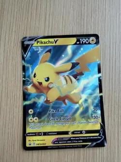 Pikachu V SWSH063 SWSH: Sword & Shield Promo Cards Holo - Image 1
