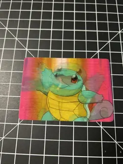 Squirtle Pioneer Viz Video PIKA-0023 Lenticular Pokemon Card - Image 4