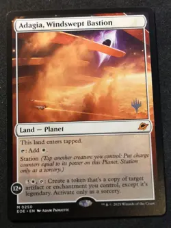 Adagia, Windswept Bastion - Promo - EOE - NM - EN - 0250 - Image 1