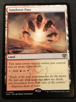 Sundown Pass - SOS - MTG - NM - EN - 0264 - Image 1