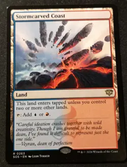 Stormcarved Coast - SOS - MTG - NM - EN - 0263 - Image 1