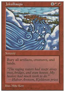MTG JOKULHAUPS EXC - JOKULHAUPS - 5TH - MAGIC - Image 1