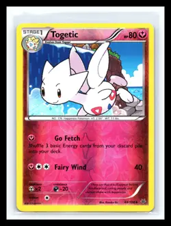 💥 Togetic 44/108 Roaring Skies Pokemon Reverse Holo - 2015 - Image 1