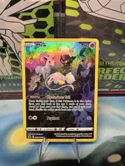 Pokemon Mew Crown Zenith Galarian Gallery Holo Ultra Rare Basic 60HP GG10/GG70 - Image 3