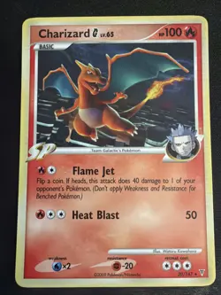 Pokemon TCG Charizard G Supreme Victors Regular Card 20/147 NM - Image 1