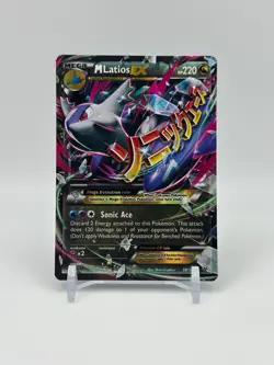Pokemon TCG M Latios EX XY Roaring Skies Full Art Ultra Rare - Image 1