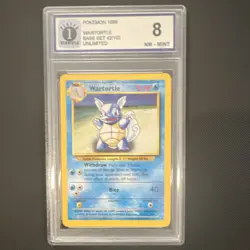 Pokemon Wartortle Base Set 42/102 Player One Services 8 Unlimited 1999 English - Image 1