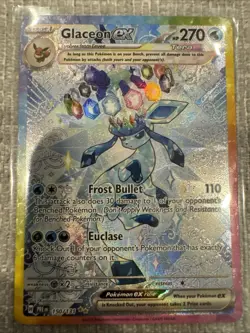 Glaceon ex 150/131 SIR – Prismatic Evolutions – Pokemon TCG - Image 3