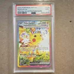 Pokemon Pikachu ex 238/191 Special Illustration Rare Full Art Holo PSA 9 2024 - Image 1