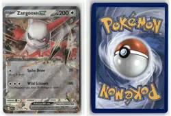 Zangoose ex 167/217 Holo Ascended Heroes Pokemon Double Rare Holo Near Mint - Image 3