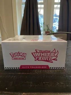 Pokemon TCG Scarlet & Violet White Flare ETB Elite Trainer Box - Sealed - Image 5
