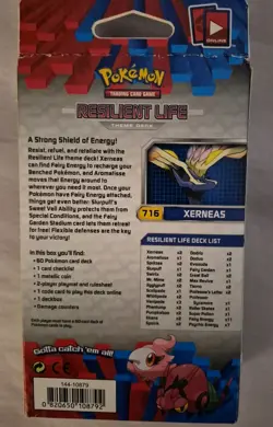 Pokemon Trading Card XY Resilient Life Theme Deck 2014 Card Set SEALED - Image 2