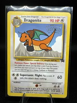 Pokemon TCG Dragonite Movie Promo Card #05/53 WOTC common stamped (MP-HP) - Image 2