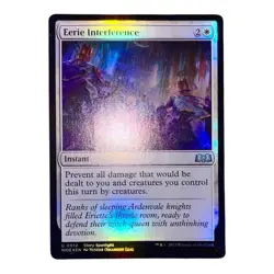 MTG Magic the Gathering Eerie Interference (12/515) Wilds of Eldraine LP FOIL - Image 2
