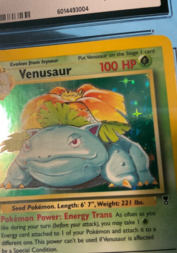 Venusaur 18/110 Holo Rare 2002 Pokemon Legendary Collection WOTC CGC 9 Mint - Image 3