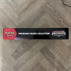 Pokemon TCG Prismatic Evolutions Premium Figure Collection Box New & Sealed - Image 3