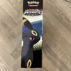 Pokemon TCG Prismatic Evolutions Premium Figure Collection Box New & Sealed - Image 5