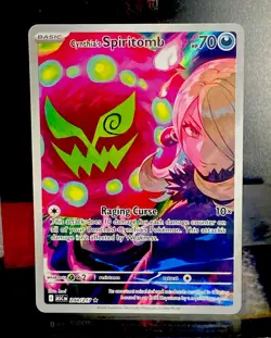 2026 POKEMON ASC EN-ASCENDED HEROES ILLUSTRATION RARE CYNTHIA'S SPIRITOMB -L👀K - Image 1