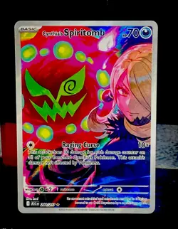 2026 POKEMON ASC EN-ASCENDED HEROES ILLUSTRATION RARE CYNTHIA'S SPIRITOMB -L👀K - Image 2