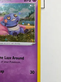 Galarian Slowpoke - SWSH126 SWSH: Black Star Promo + Swirl Holo Pokemon (PB1) - Image 3
