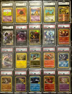 Graded Pokemon PSA CGC GMA Lot 25 Dragonite Zappos Articuno full art rare - Image 1