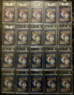 Graded Pokemon PSA CGC GMA Lot 25 Dragonite Zappos Articuno full art rare - Image 2