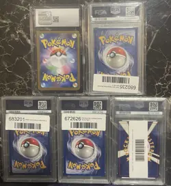 Graded Pokemon PSA CGC GMA Lot 25 Dragonite Zappos Articuno full art rare - Image 4