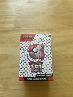 Pokemon Scarlet Violet 151 Booster Bundle 6-Pack, Factory-Sealed - Image 1