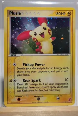 Pokemon TCG Plusle (6/12) EX Trainer Kit Exclusive 2006 Holo - Image 1
