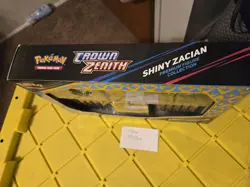 Pokemon TCG: Crown Zenith Shiny Zacian Premium Figure Collection Box - SEALED - Image 2