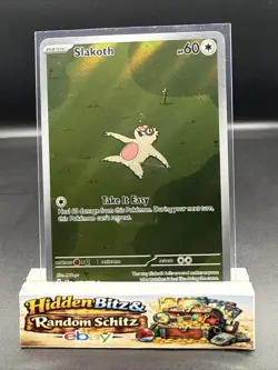 Slakoth Illustration Surging Sparks 212/191 Pokemon TCG - Image 1