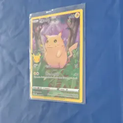 Pokemon Pikachu Holo Rare Celebrations 005/025 2021 Basic 60 HP - Image 3