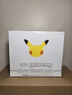Pokemon Celebrations Elite Trainer Box ETB TCG 25th Anniversary Edition 820650809439 - Image 1