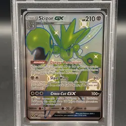 Scizor GX SV72/SV94 – Hidden Fates Shiny Vault – Full Art – Pokemon TCG – PSA 10 - Image 3