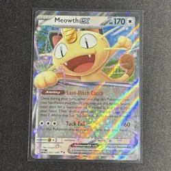 Meowth Ex 062/088 Perfect Order Double Rare Pokemon NM/M - Image 1