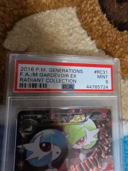 PSA 9 Pokemon Generations Radiant Collection M Gardevoir EX RC31/RC32 - Image 2