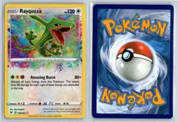 Rayquaza Pokemon TCG Vivid Voltage Amazing Rare 138/185 Pokemon NM Holo - Image 3