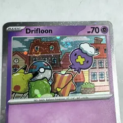 SWIRL Pokemon TCG Drifloon 005 MEP Mega Evolution Black Star Promo Near Mint - Image 5