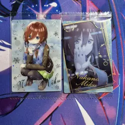 The Quintessential Quintuplets Nakano Miku Wafers SP Card MTG Trading - Image 1