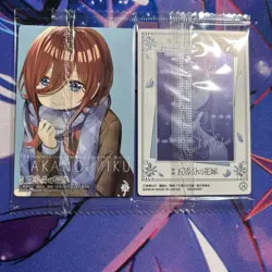 The Quintessential Quintuplets Nakano Miku Wafers SP Card MTG Trading - Image 2
