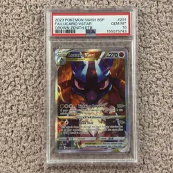 Pokemon 2023 Lucario VSTAR SWSH291 Crown Zenith ETB Promo GEM MINT PSA 10 - Image 1