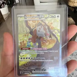 Pokemon Bloodmoon Ursaluna ex Full Art Holo SV06 Twilight Masquerade 216/167 - Image 1