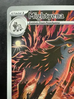 Pokemon Mightyena 243/217 Ascended Heroes Illustration Rare (NM) - Image 2