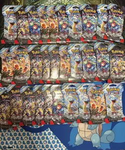Pokemon TCG Stellar Crown Sleeved Booster Packs x30 - Image 1