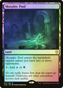 NM Foil Morphic Pool, MTG, Baldur's Gate, Magic the Gathering, 357 - Image 1