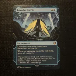 Intruder Alarm #21 (NM) Wilds of Eldraine WOT Magic MTG - Image 1