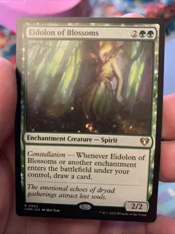 1x MTG Eidolon of Blossoms - Commander Masters (CMM) #892 - Magic the Gathering - Image 1