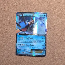 B2 Swampert EX XY55 Black Star Promo Pokemon Card See Description - Image 1